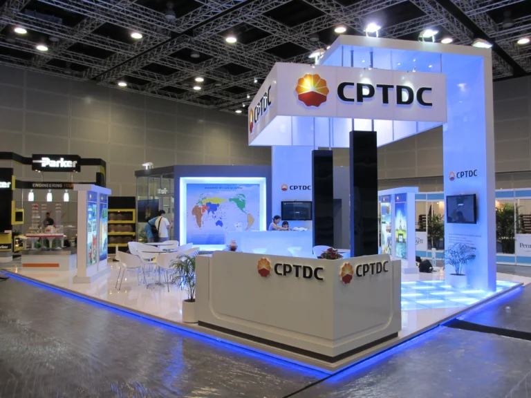 CPTDC_Offshore Asia — Malaysia, 2012. Exhibition stand from the Koncept Image portfolio.