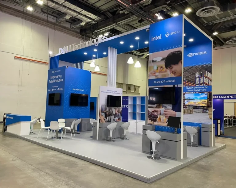 Dell — Singapore Exhibition. Exhibition stand from the Koncept Image portfolio.