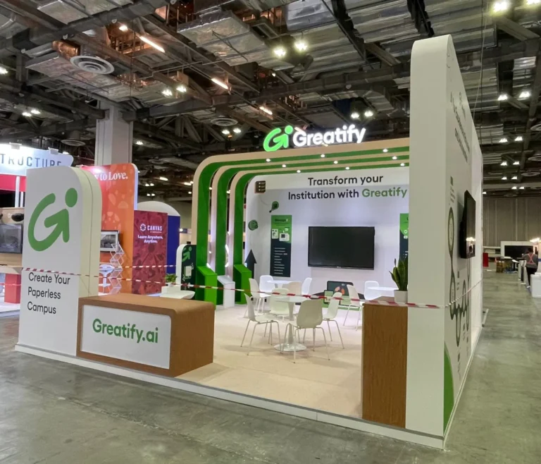 Edutech Singapore — Exhibition. Exhibition stand from the Koncept Image portfolio.