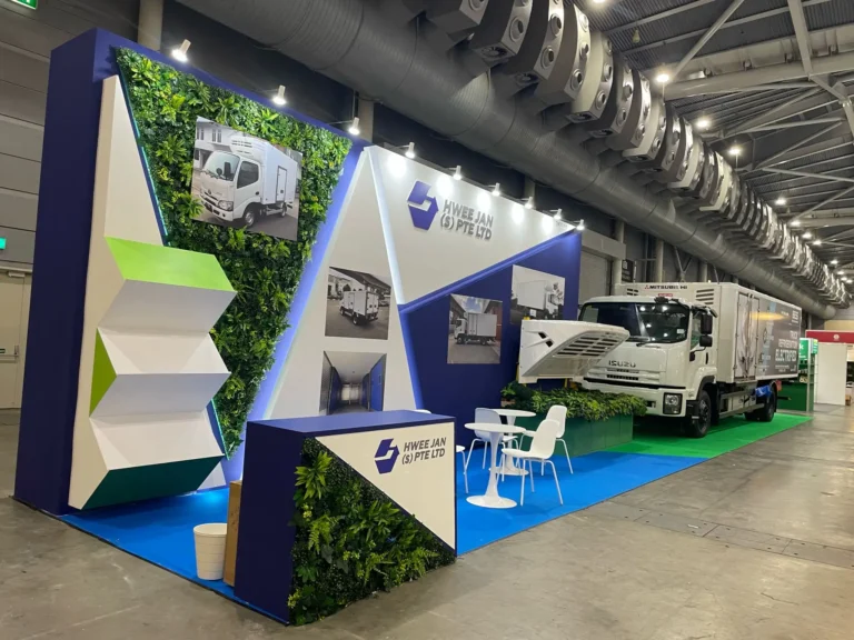 Hwee Jan — FHA Singapore Exhibition. Exhibition stand from the Koncept Image portfolio.