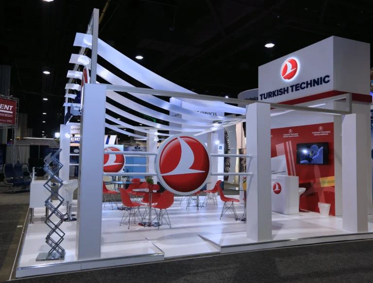 MRO- TurkishTechnic US — Exhibition. Exhibition stand from the Koncept Image portfolio.