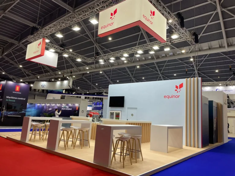 Singapore Gastech — Exhibition. Exhibition stand from the Koncept Image portfolio.
