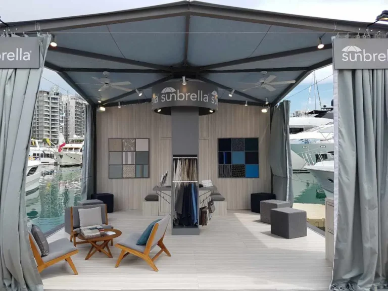 Sunbrella — Singapore Yacht Show Exhibition. Exhibition stand from the Koncept Image portfolio.