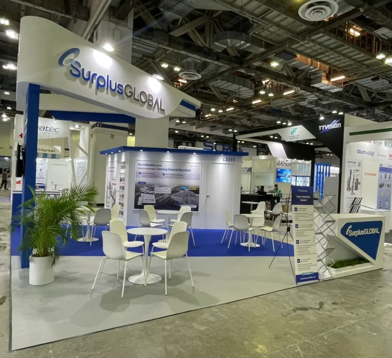 SuperGlobal — Semicon Asia Exhibition. Exhibition stand from the Koncept Image portfolio.